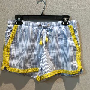 Super Cute Lilly Pulitzer Seersucker shorts.